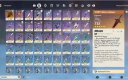 Eula+Túmulo e proximo 5☆ garantido AR54