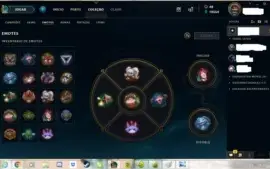 VENDO CONTA LOL, LEVEL 95 MAIS DE 230 SKINS