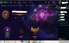 VENDO CONTA LOL, LEVEL 95 MAIS DE 230 SKINS