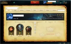CONTA 75 CAMPEÕES E 23 SKINS