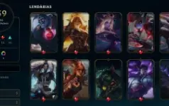 Conta League of legends Level 459