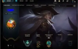 CONTA LOL PLATINA 3