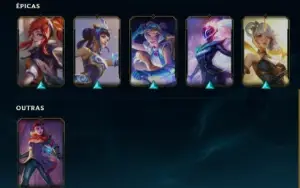 Conta de LoL (main lux)