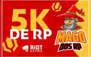 5.000 RIOT POINTS (RP) - LEAGUE OF LEGENDS