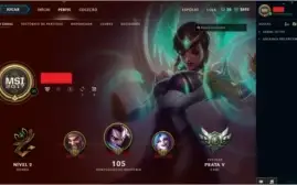 Conta LVL 30 (Unranked) (48 Campeões) (6 Skins)
