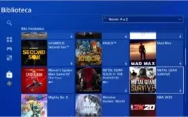 Conta de Ps4 (muitos jogos)