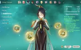 GENSHIN IMPACT - AR53, 12T5, Nahida C2 + Bis, Clorinde + Bis