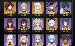 GENSHIN IMPACT - AR53, 12T5, Nahida C2 + Bis, Clorinde + Bis