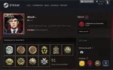 CONTA CSGO - 13 MEDALHAS - 6.9K HORA JOGO + INFO NA DESCRI
