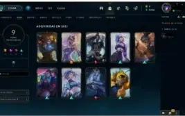 Conta diamante IV, com skin ultimate