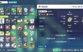 Pokemon Legends Z-A - Pokedex Alpha Shiny 6IV