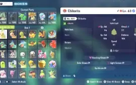 Pokemon Legends Z-A - Pokedex Alpha Shiny 6IV