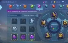 CONTA MOBILE LEGENDS 42 SKINS - SKIN KOF LEONA