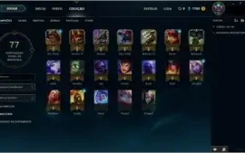 Conta LoL Lvl 30 Unranked