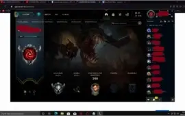 conta prata 2 com quase todos champs, é skins na conta
