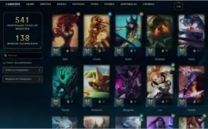 Vendo Conta League of Legends