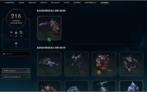 Vendo Conta League of Legends