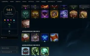 Conta League of Legends Full Acesso - 116 Skins - Rammus Rei