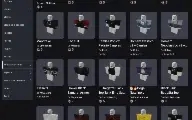 Conta de Roblox com várias gamepass