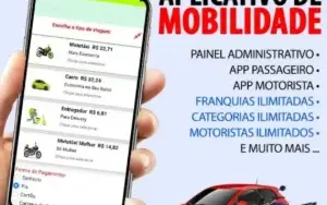 Aplicativo/Uber/Mini Franquia 10Un