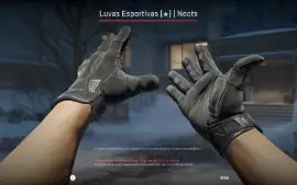 Luvas Esportivas (★) | Nocts pattern tier 1 double black 840