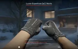 Luvas Esportivas (★) | Nocts pattern tier 1 double black 840