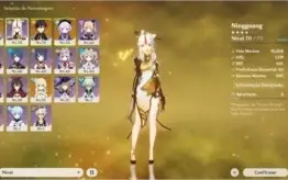 3 5*Keqing+Qiqi+Zonghli Ar44 TUMULO 5*ORAÇÃO DOS VENTOS 5*
