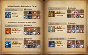 CONTA SUMMONERS WAR, COM NAT5 LD LATE GAME