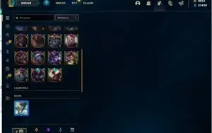 Conta D1 league of legends, 64skin, 2kdrp, 30k essencia azul