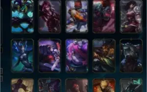 Conta D1 league of legends, 64skin, 2kdrp, 30k essencia azul