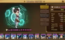 Top conta Summoners War Chun Li de Luz