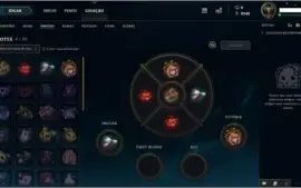 Conta League of Legends - Ouro 5 - 30 Campeoes e 3 Skin
