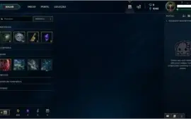 Conta League of Legends - Ouro 5 - 30 Campeoes e 3 Skin