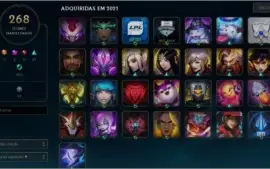 Conta nível 367 Plat 1 112 skins