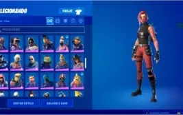 Conta fortnite mas de 100+ skins