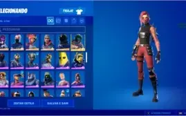 Conta fortnite mas de 100+ skins