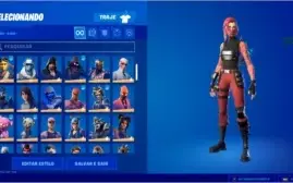 Conta fortnite mas de 100+ skins