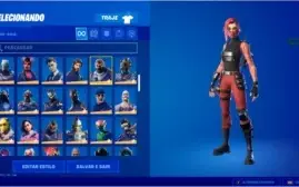 Conta fortnite mas de 100+ skins