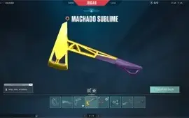 Conta Valorant c/ Adaga Ancifogo, Machado Sublime e mt mais!