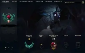 Conta League of Legends (LOL) Platina ll