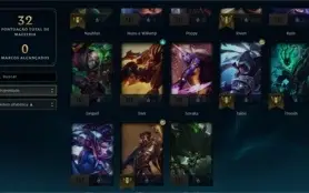 Conta League of Legends (LOL) Platina ll