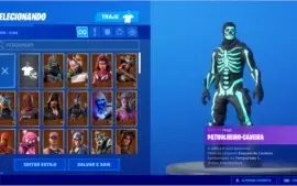 Conta FORT IKONIC E varias skins