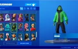 Conta FORT IKONIC E varias skins