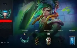 Conta de LOL Nvl 381 Platina 1 com MMR De diamante 2