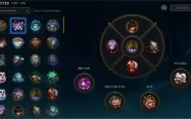 Conta de LOL Nvl 381 Platina 1 com MMR De diamante 2