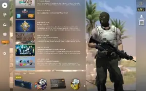 Conta csgo 1k500 hrs , aguia 2 trusted factor verde