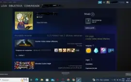 Conta csgo 1k500 hrs , aguia 2 trusted factor verde