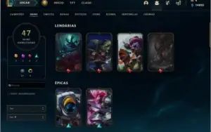 CONTA PLATINA 1 - 130 CAMPEÕES - MMR ALTO
