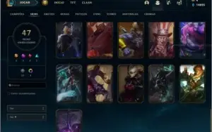 CONTA PLATINA 1 - 130 CAMPEÕES - MMR ALTO