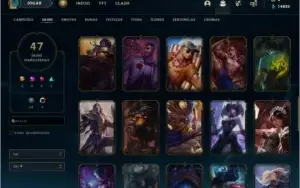 CONTA PLATINA 1 - 130 CAMPEÕES - MMR ALTO